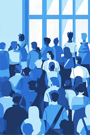 Pessoas de todas idades